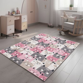 Conceptum Alfombra de Pasillo Multicolor 80 x 150 cm